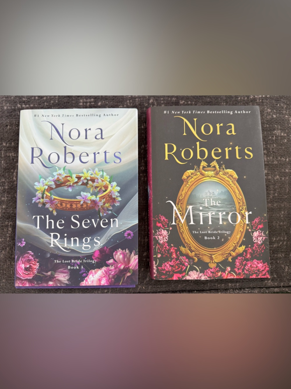 Nora Roberts Hardcover Set - Pink & Black Covers